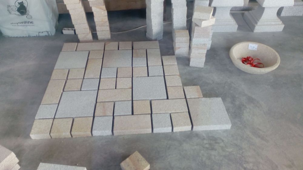 Pav� sci� pierre naturelle granit 1 Chennevi�res-sur-Marne (94)