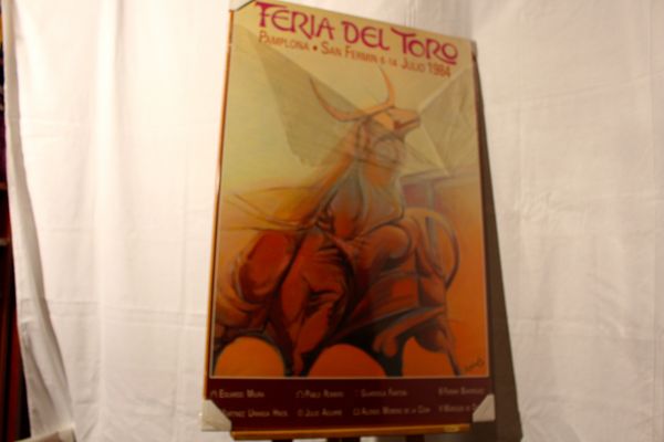 PAYS - BASQUE : PAMPELUNE   FERIA DEL TORO 1984   160 Anglet (64)