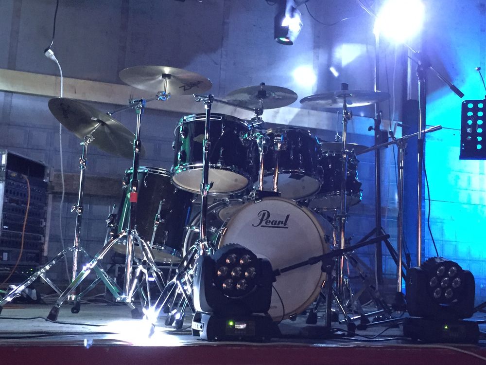 Pearl Masters MCX + Fly-cases Gator 1400 La Cr�che (79)