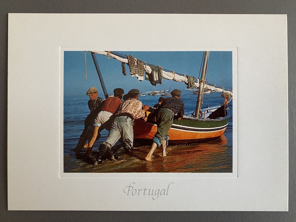 Pecheurs - Albufeira - Algarve  - PORTUGAL - Carte Postale 3 Jou�-l�s-Tours (37)