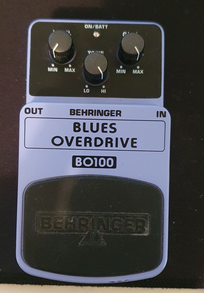P�dale BEHRINGER Blues overdrive BO100. 25 Toul (54)