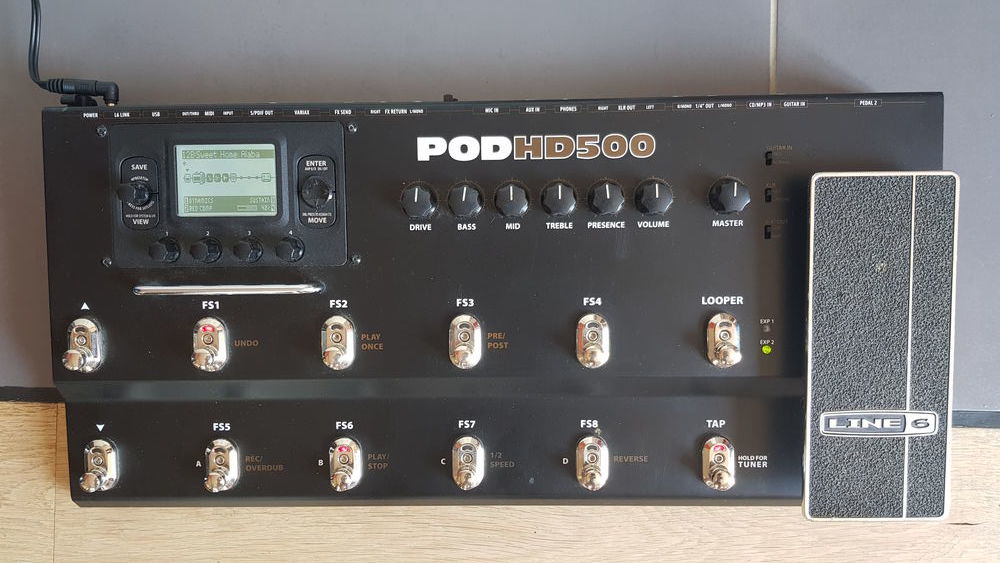 P�dale d'effet Line 6 POD HD500 200 Plancherine (73)