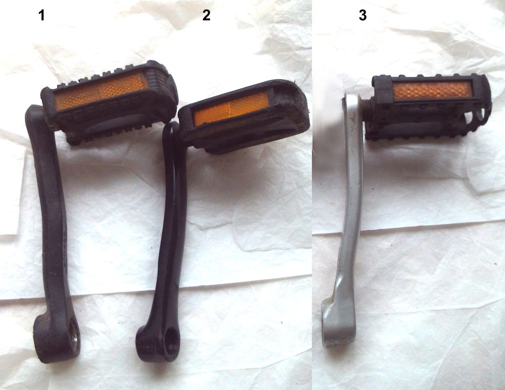 3 p�dales diff�rentes 0 Villeurbanne (69)