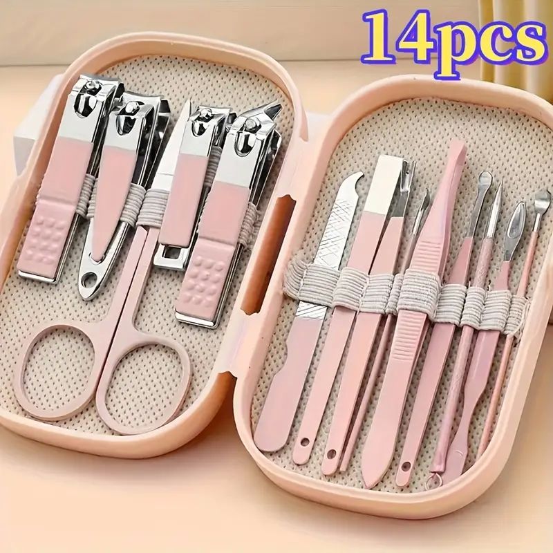 Kit P�dicure & Manucure 14 pi�ces  Acier Inoxydable 9 Livet-et-Gavet (38)