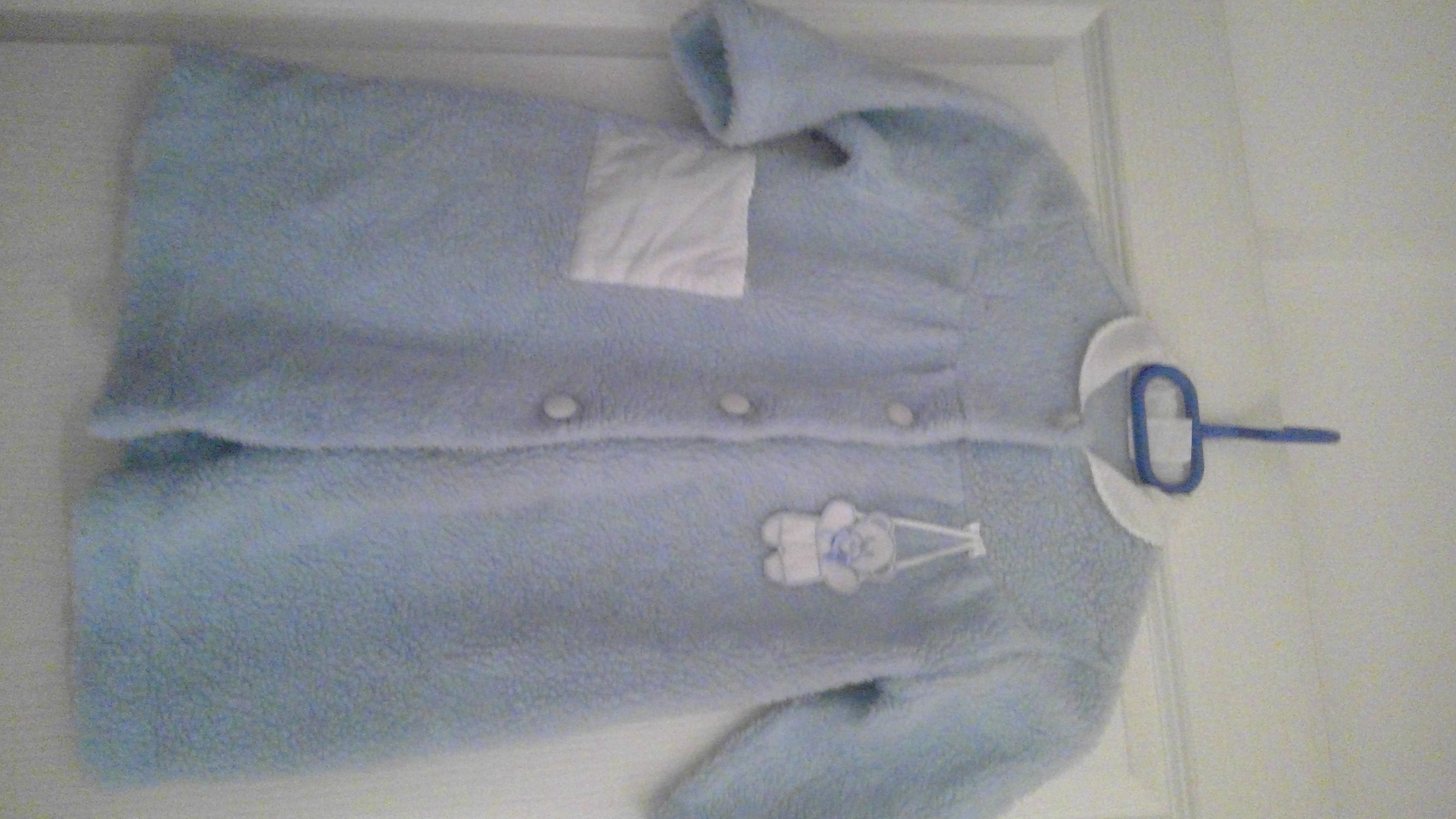 N� 309 PEIGNOIR BLEU CLAIR
TAILLE 5 ANS
2 Triel-sur-Seine (78)