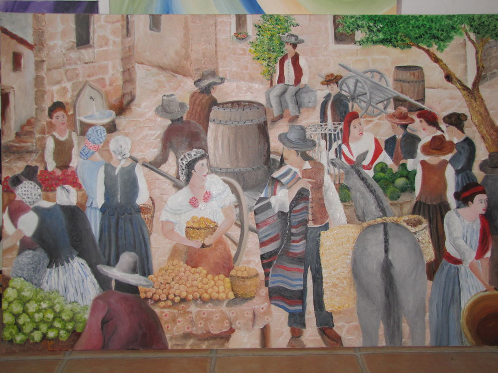 peintre 110 toiles peinture huile 0 Aumelas (34)