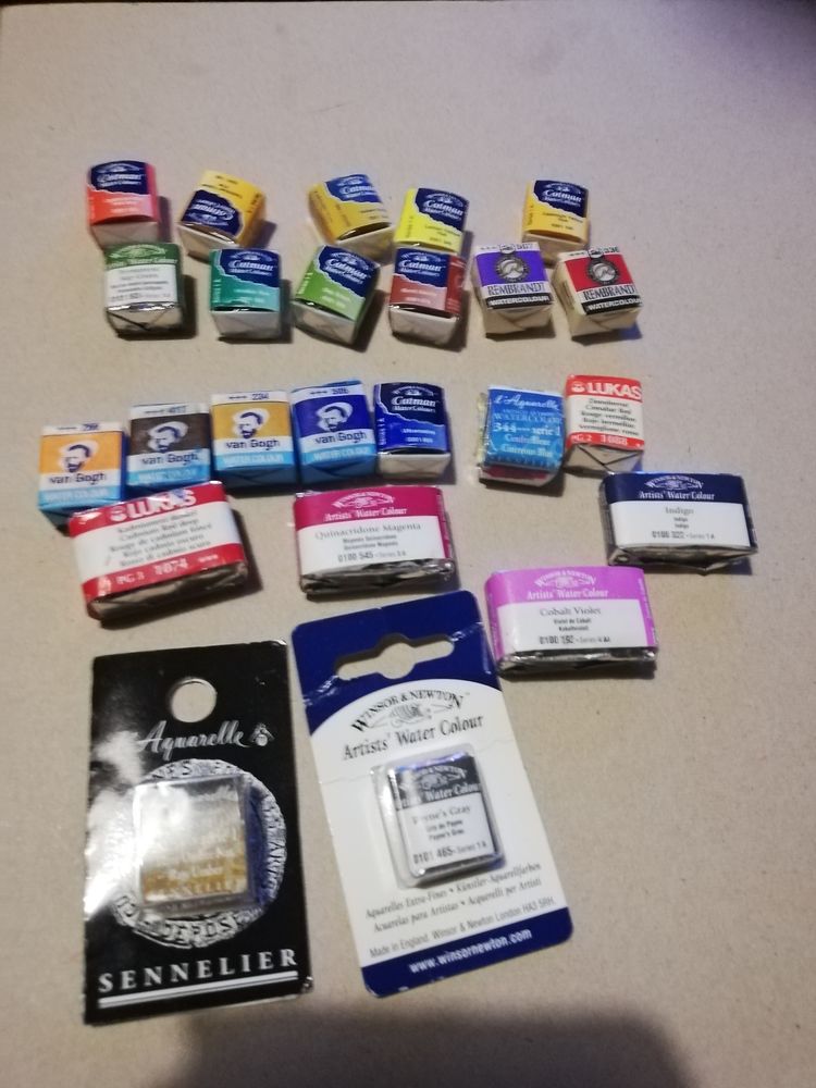 Peinture aquarelle en Godet
40 Choisy-le-Roi (94)