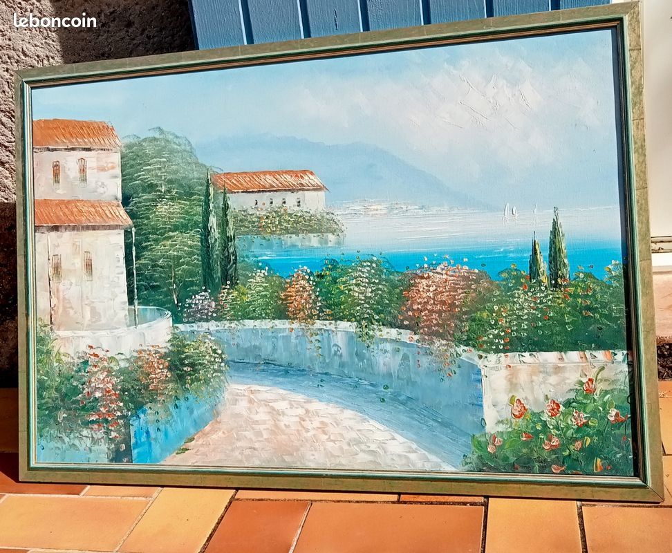 PEINTURE bord de mer 35 Manosque (04)