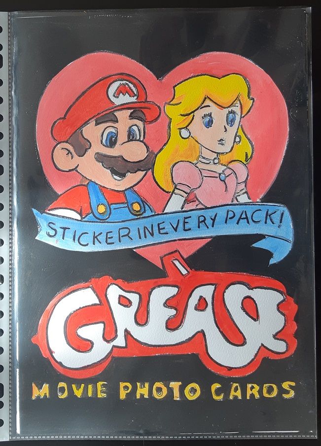 bl peinture - detournement - Grease par Mario Bros - sur pap 4 Foug�res (35)