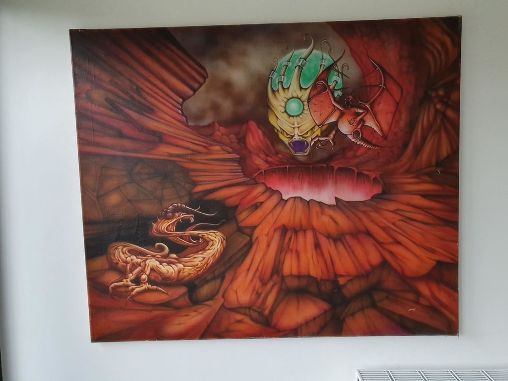 Peinture faite � l'a�rographe 40 Douvrend (76)