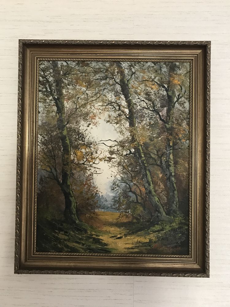 Peinture de FRANKS P. - Nature d'automne 100 Champigny (51)