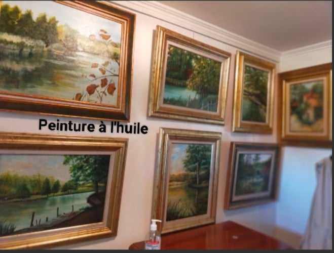 Peinture �  l'huile 150 Dallet (63)