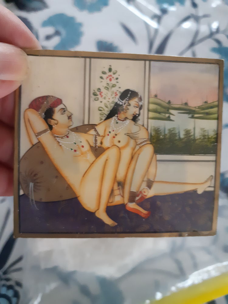 peinture miniature sur feuille d ivoire 50 Bonneuil-sur-Marne (94)