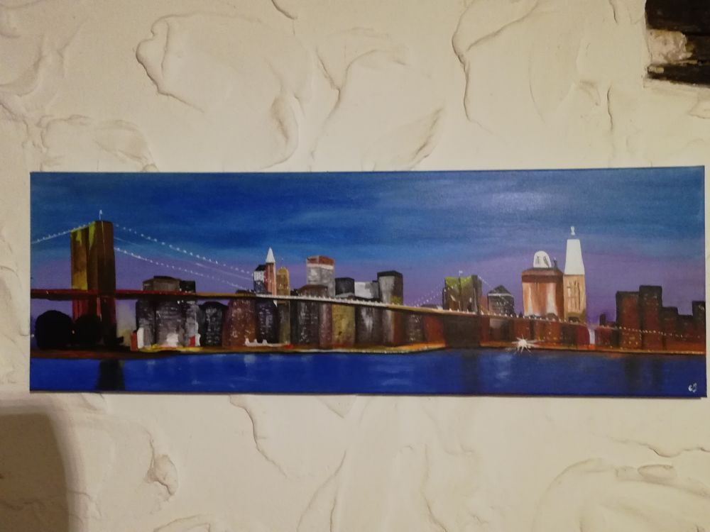 Peinture pont de Brooklyn 120 Vic-en-Bigorre (65)