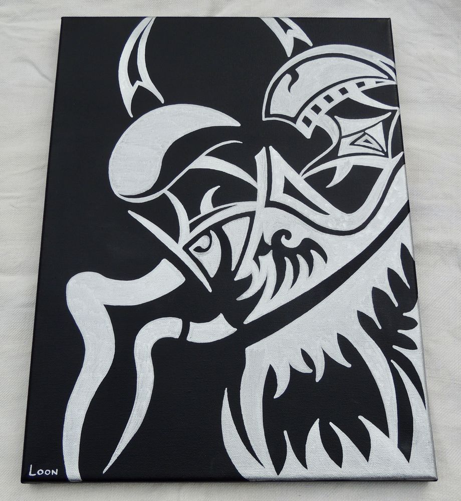 Peinture sur toile art contemporain 90 Vichy (03)