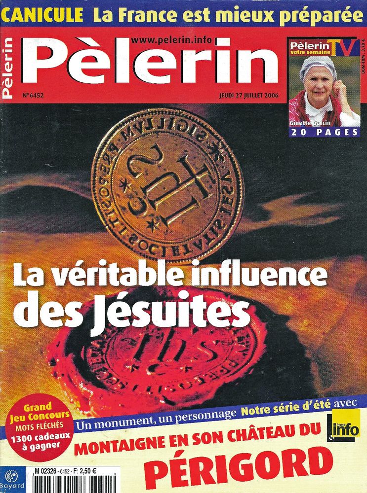 LE PELERIN Magazine n�6452 2006  G�rard OURY 2 Castelnau-sur-Gupie (47)