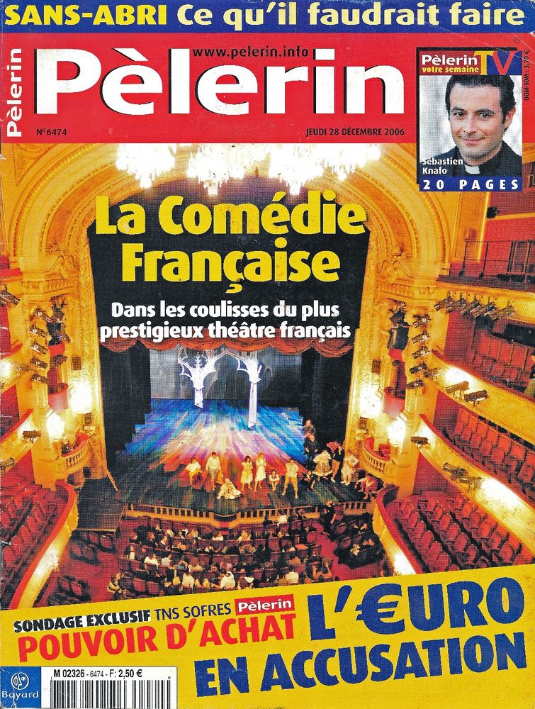 LE PELERIN Magazine n�6474 2006  BARTABAS 2 Castelnau-sur-Gupie (47)