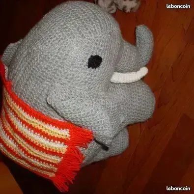 Peluche elephant 5 Champagnole (39)