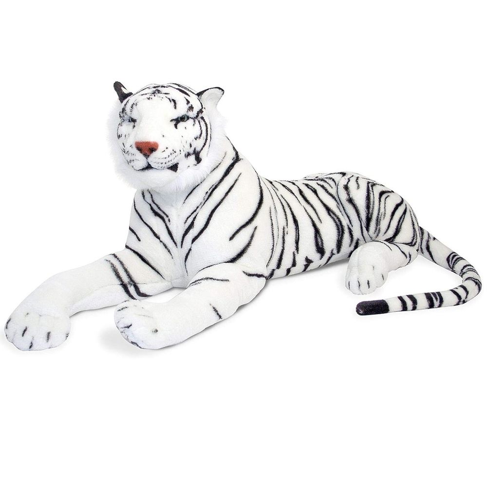 Peluche g�ante Tigre Blanc 60 Barentin (76)