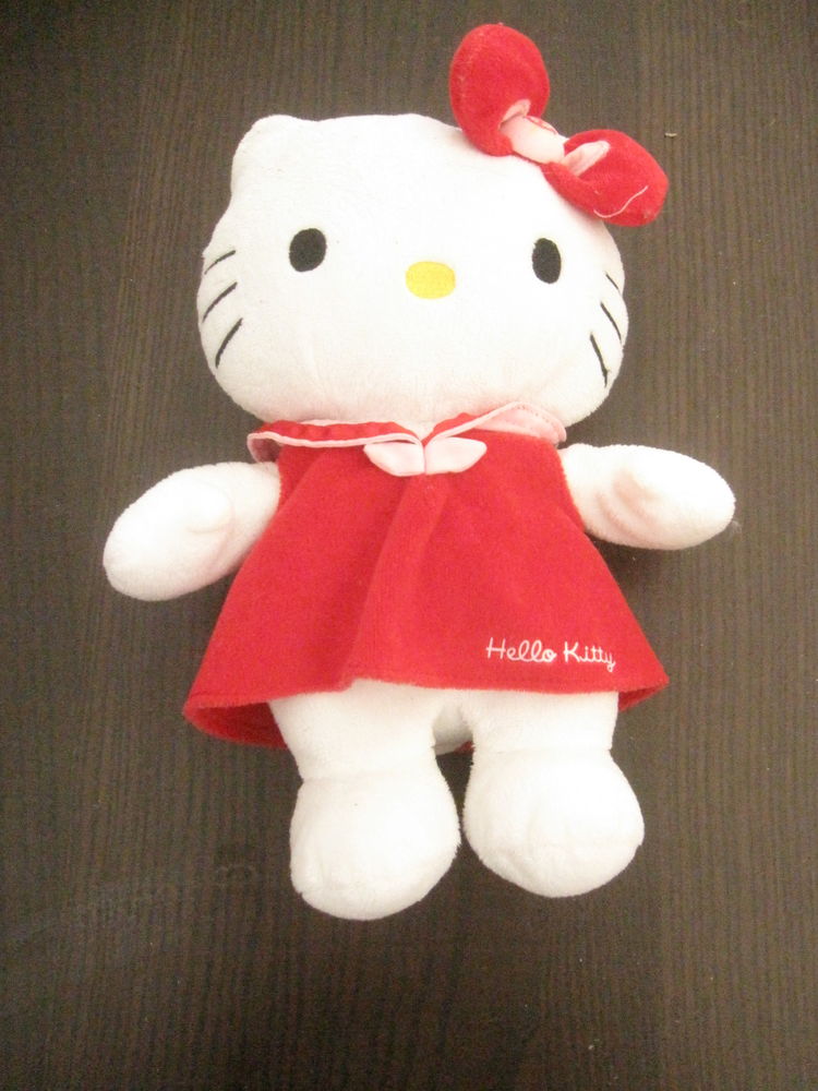 Peluche hello kitty robe marin rouge 25cm 5 Saint-Jean-Pla-de-Corts (66)