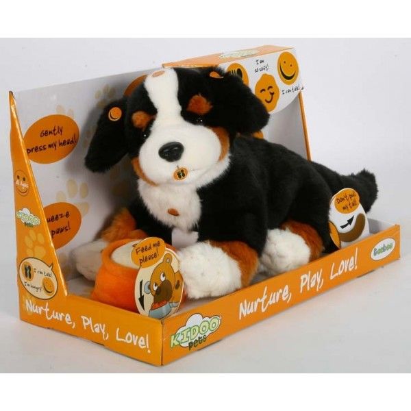 peluche interactive chien