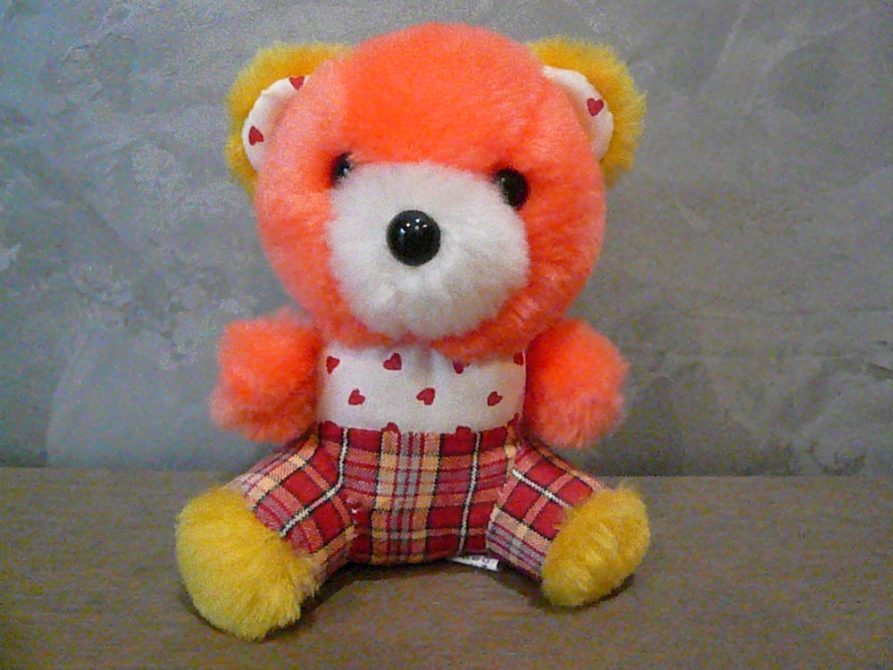 Peluche nounours orange et jaune 3 Franqueville-Saint-Pierre (76)