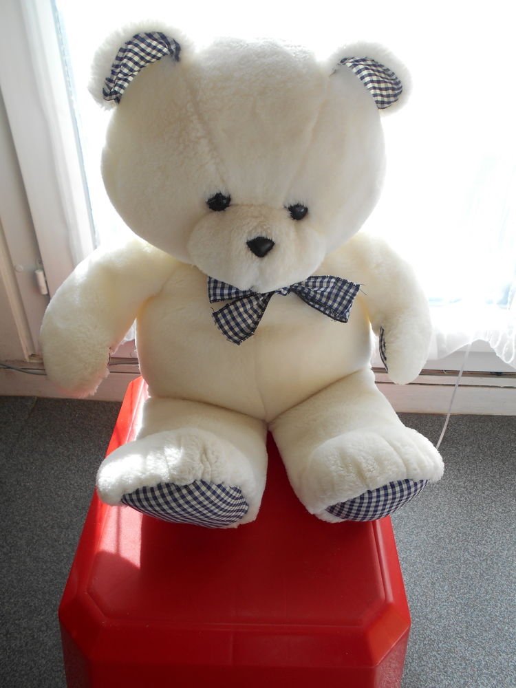 Peluche Ours Blanc AJENA NEUVE 15 Rennes (35)