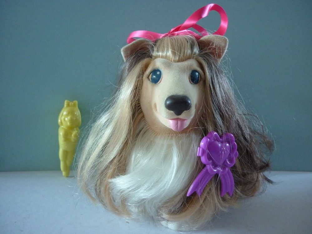 Peluche SWEETIE PUPS : chien  COLLIE  (� HASBRO 1989) 20cm
20 Loivre (51)