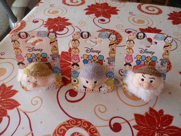 Peluche Tsum Tsum Disney blanche neige japon manga 9 F�ves (57)