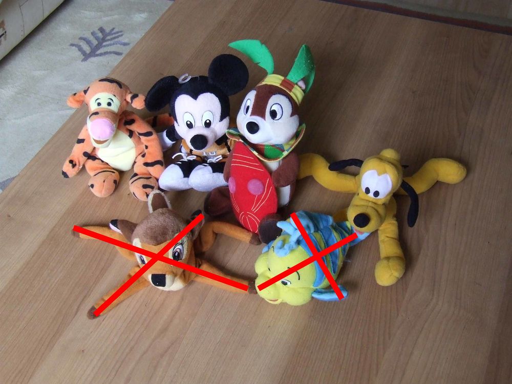 Peluches, doudous (Disney collector) TBE 7 Bagnolet (93)