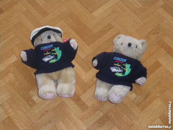 Lot de 2 peluches  marins  (74) 5 Tours (37)