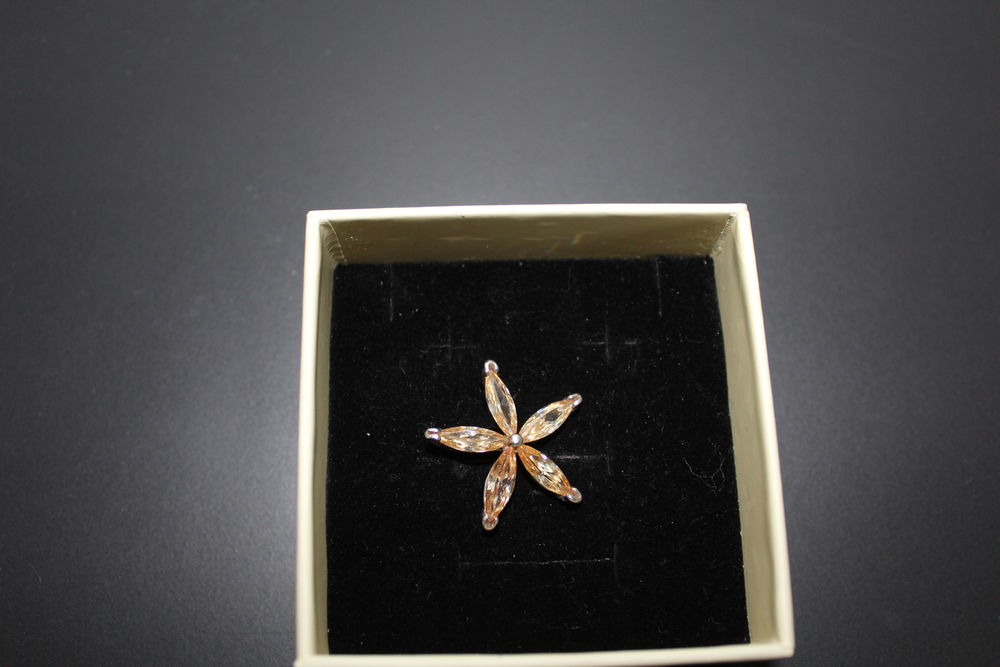 Pendentif en argent et oxydes de zirconium 18 Gaillac (81)