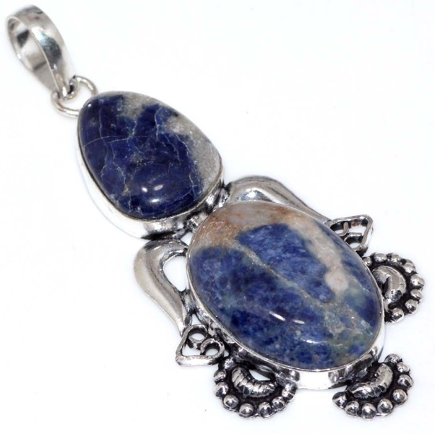 Pendentif SODALITE, Plaqu� argent 925 14 Saint-Savin (86)