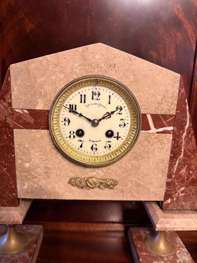 Pendule art d�co dite de notaire 90 Poincy (77)