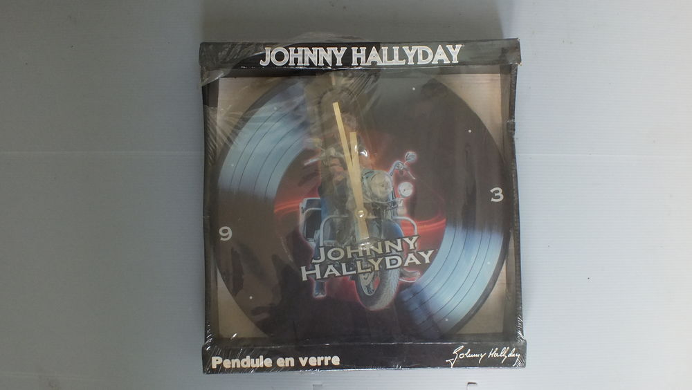 PENDULE JOHNNY HALLYDAY 20 Escaudain (59)