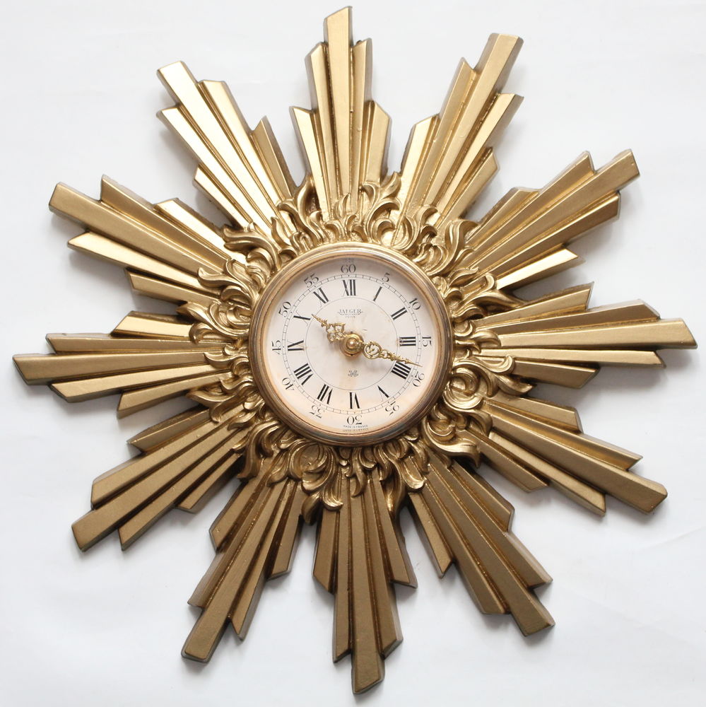 Pendule soleil JAEGER Electronic Paris Lic ATO vintage 50 250 Issy-les-Moulineaux (92)