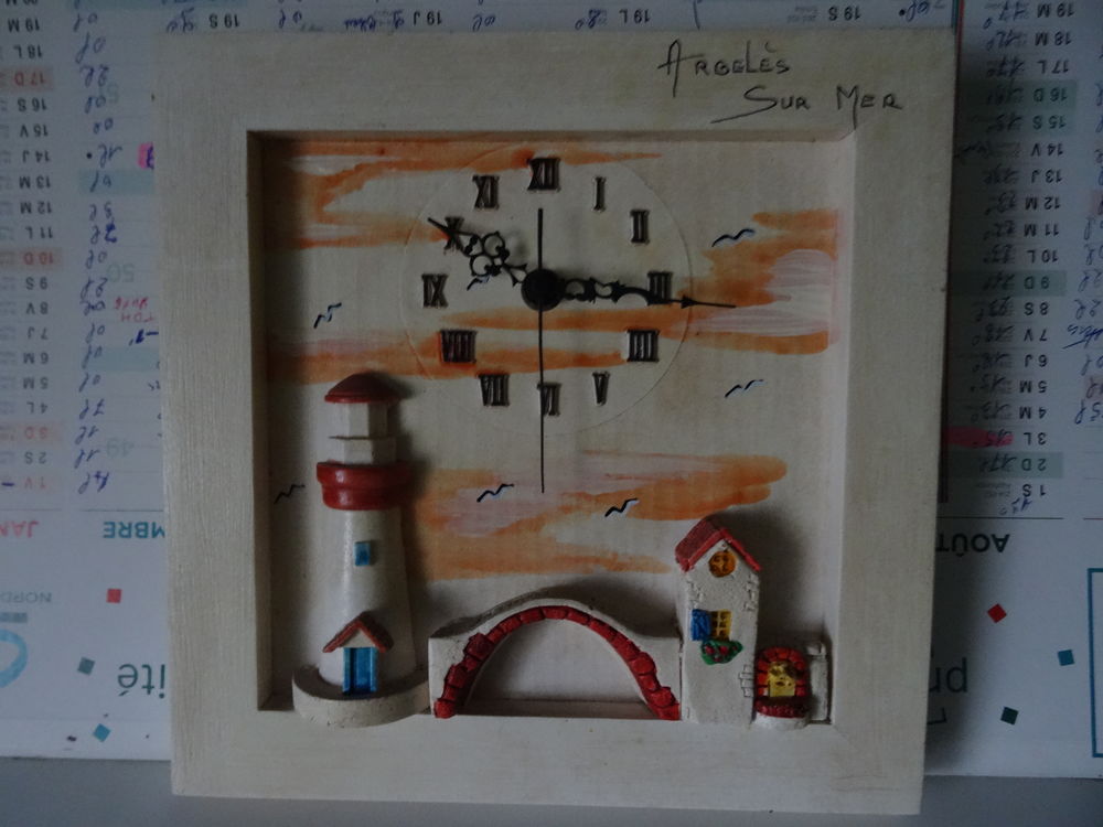 pendule en terre cuite 6 Merville (59)