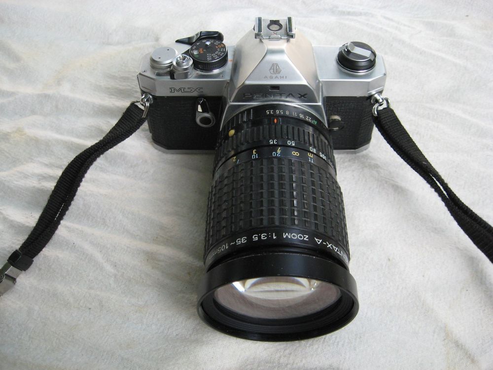 Pentax MX chrom� + zoom 35-105 Pentax + courroie 200 Perpignan (66)