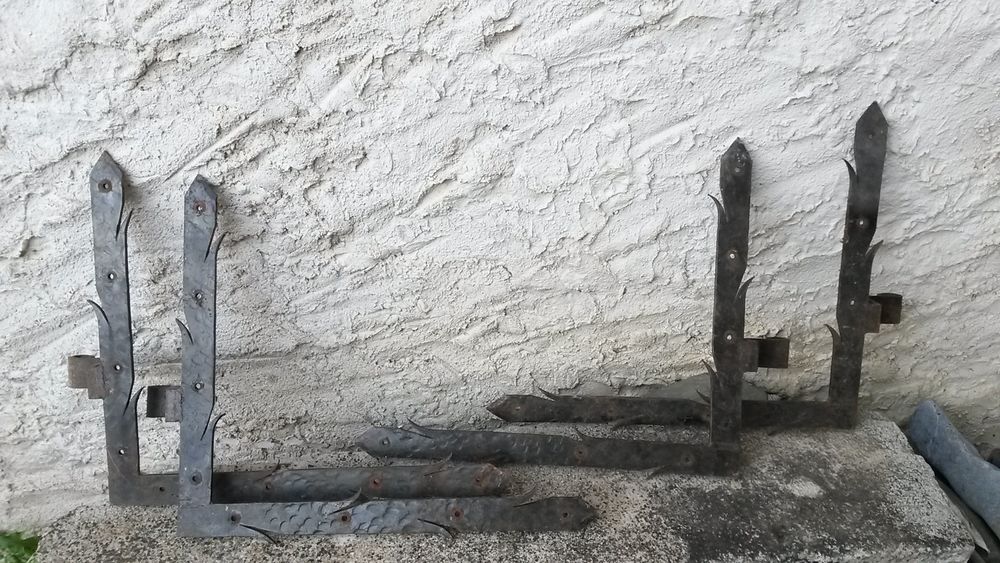 4 pentures �querres style m�di�val 50 Gray (70)