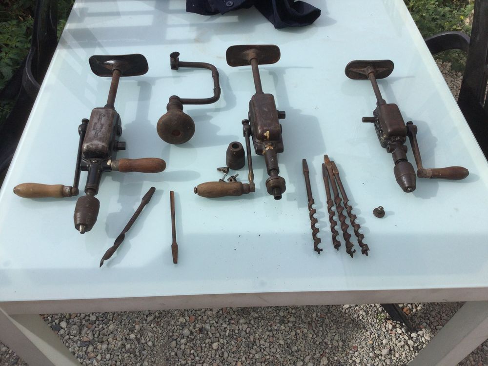 Perceuses Villebrequin � main d'�poque 100 Toulouse (31)