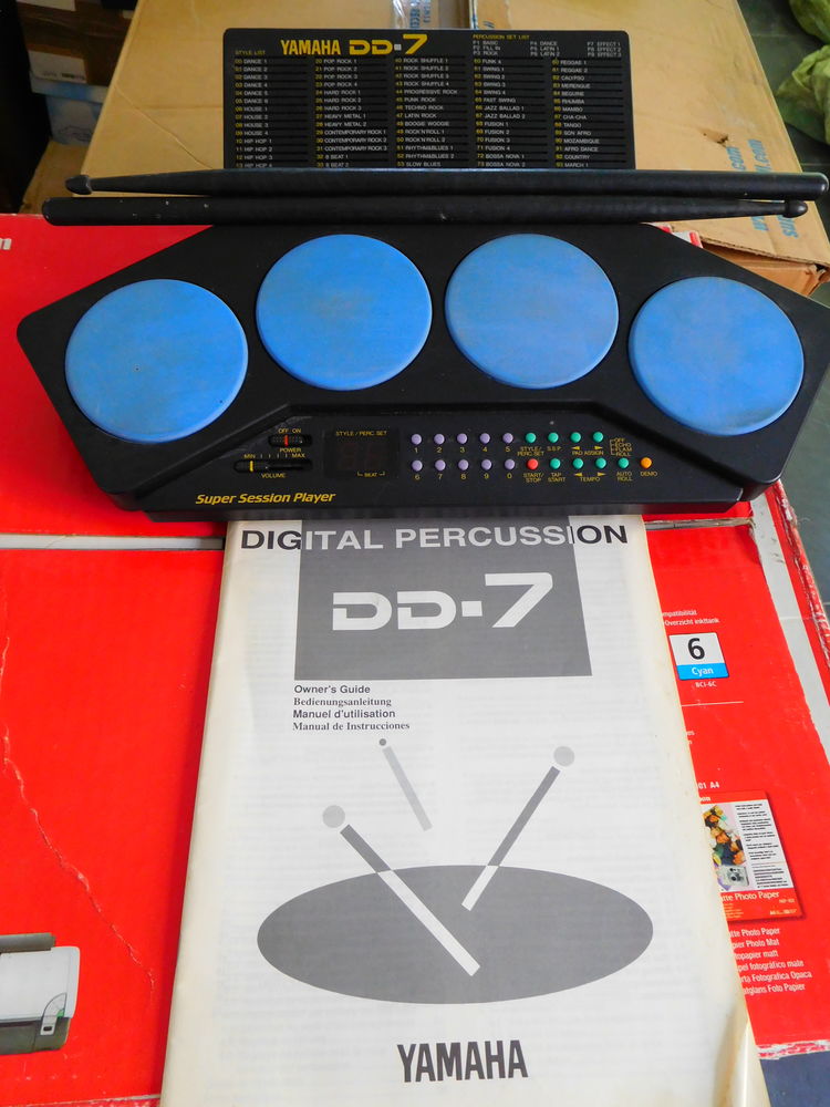percussions digitales Yamaha DD7 35 Vitry-sur-Seine (94)