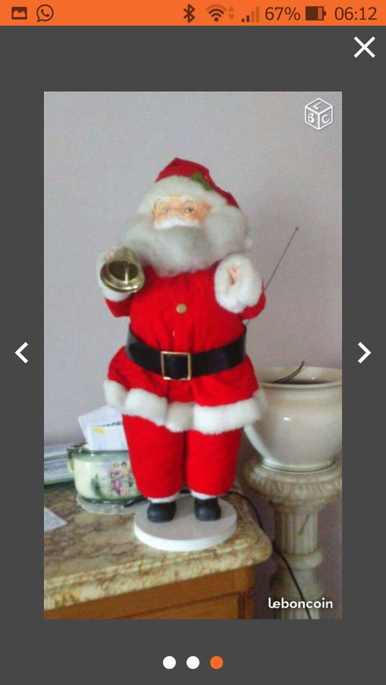 Pere noel electrique 50 Paris 11 (75)