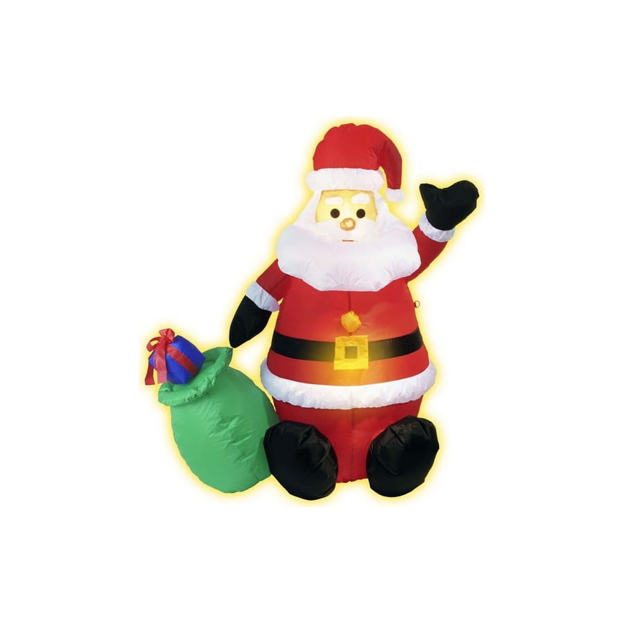 P�re No�l gonflable et lumineux 30 Beauchamp (95)