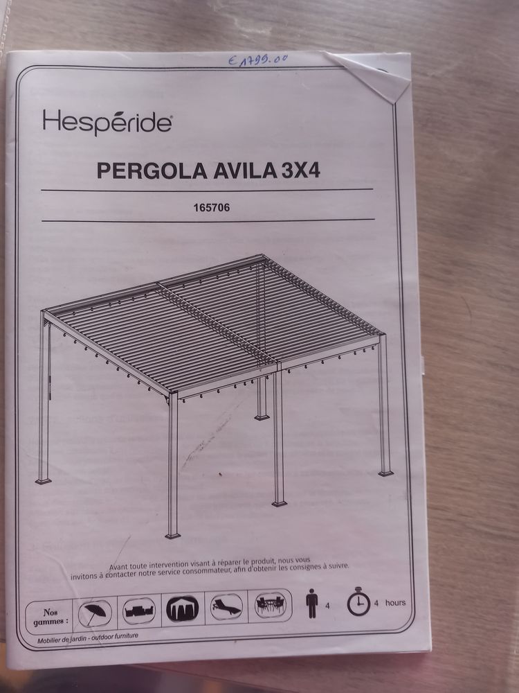 Pergola avec moustiquaire �tat presque neuf 1000 Puy-l'�v�que (46)