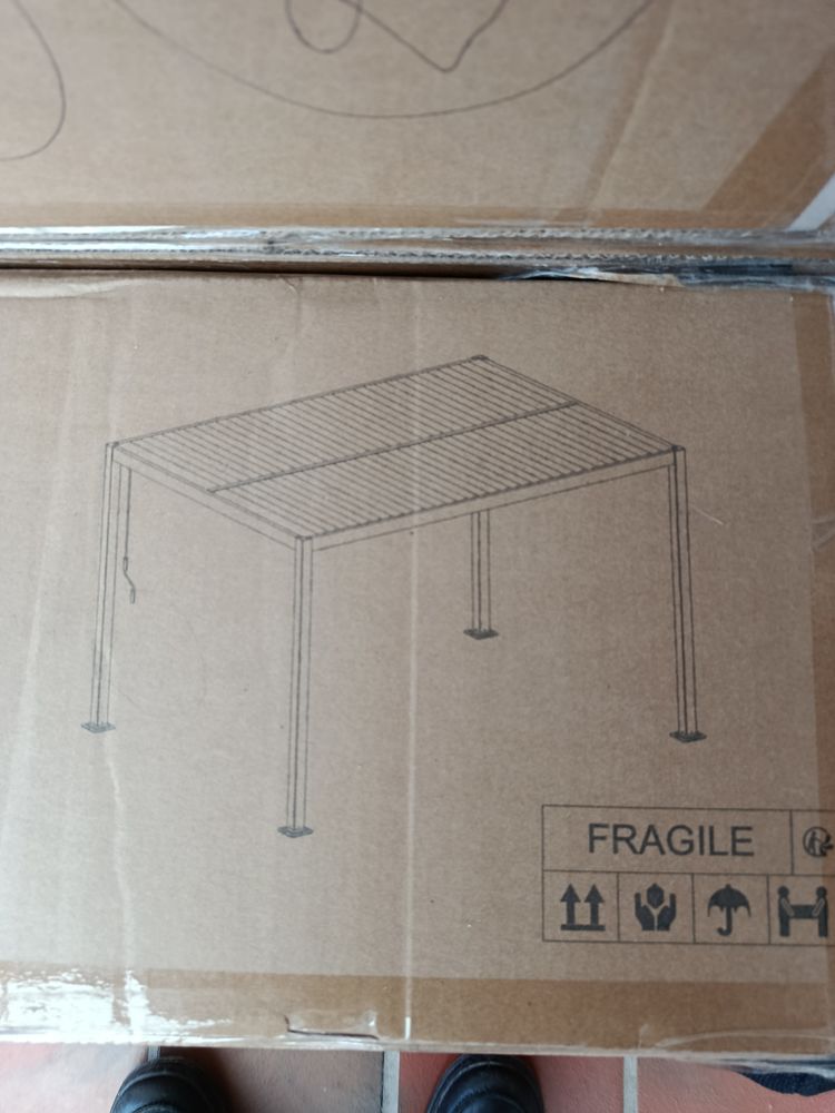 Pergolas bioclimatique 3 m x 4 m 1000 Baisieux (59)