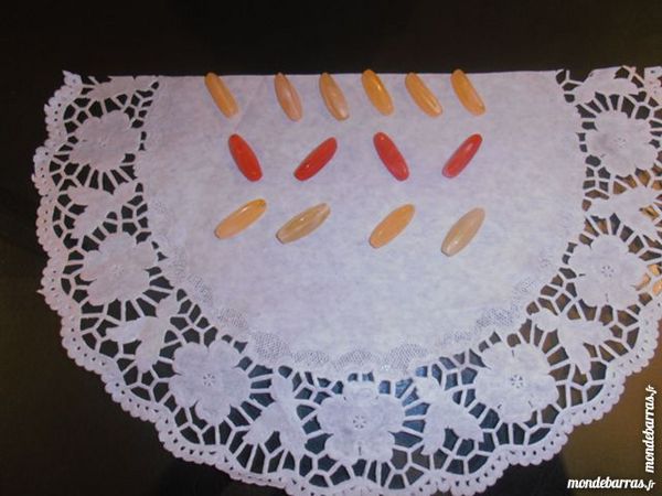 Perles ambres et corail 4 Tours (37)