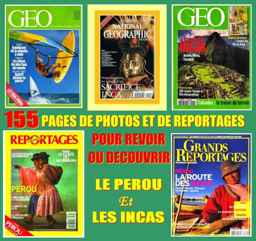 P�ROU - g�o - INCAS / prixportcompris 16 Paris 10 (75)