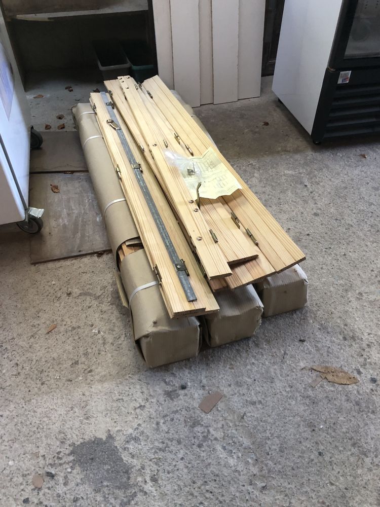 Persiennes en bois 4 vantaux 80 Saint-Pierre-Bellevue (23)