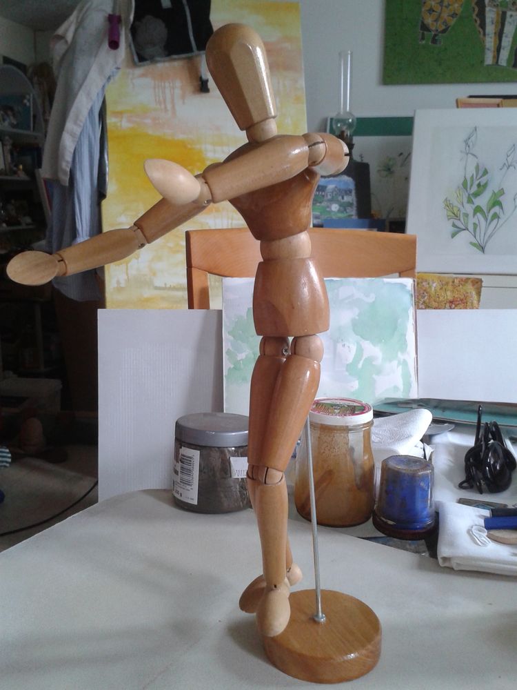 personnage en bois pour entrainement dessin 6 Montlh�ry (91)