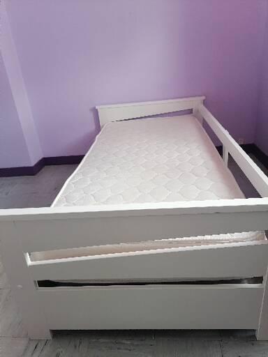 Lit une personne avec 2 matelas et couchages 140 Mer (41)